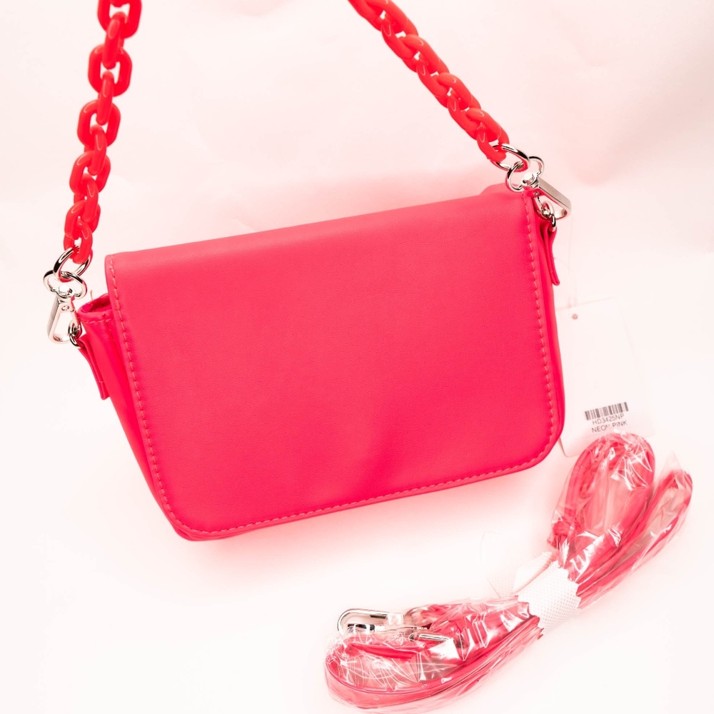 Neon Pink Purse